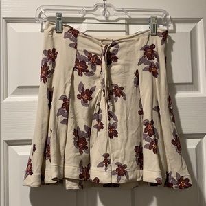 Floral Free People Skirt